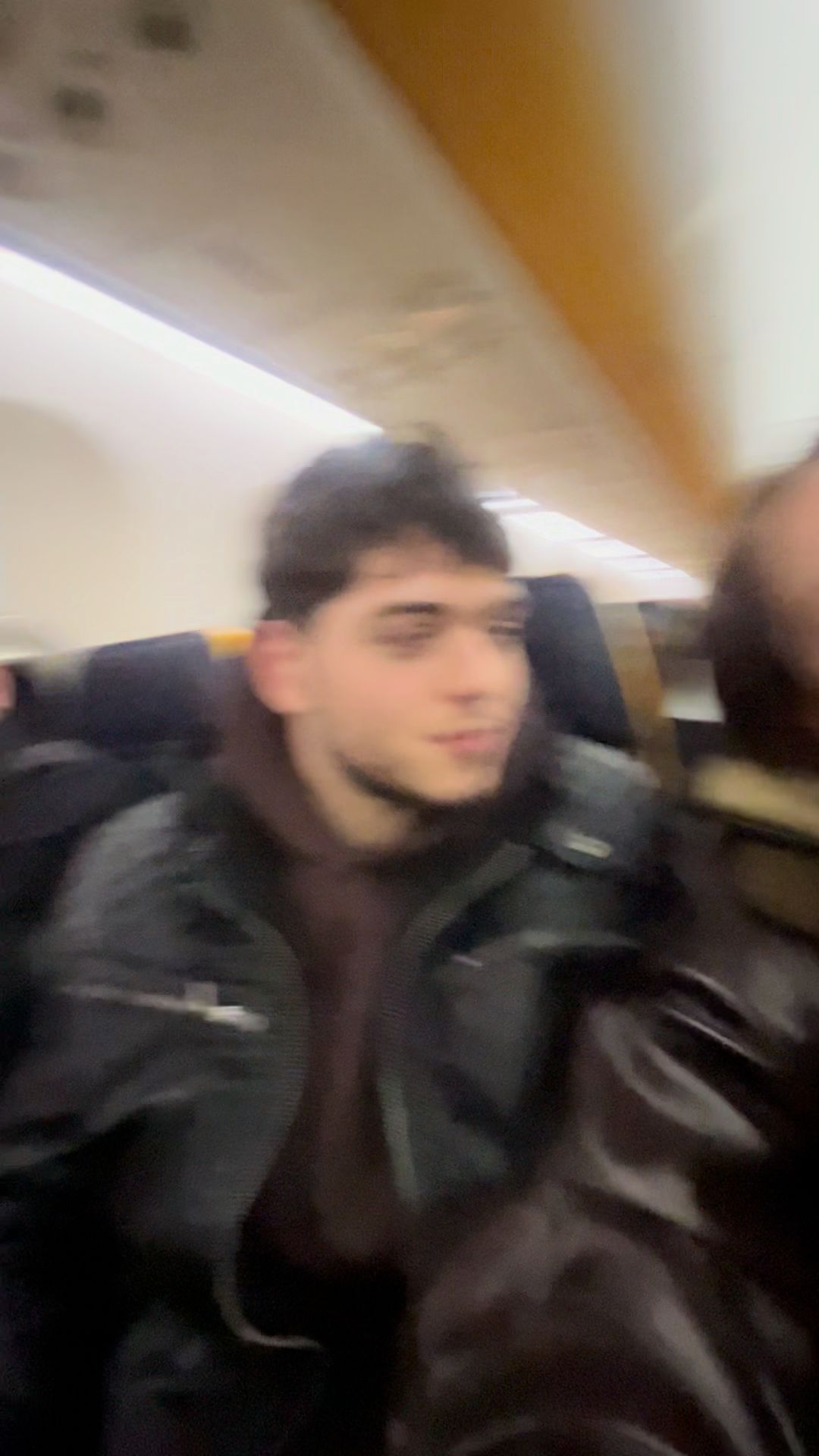 Couple on a Plane Trip